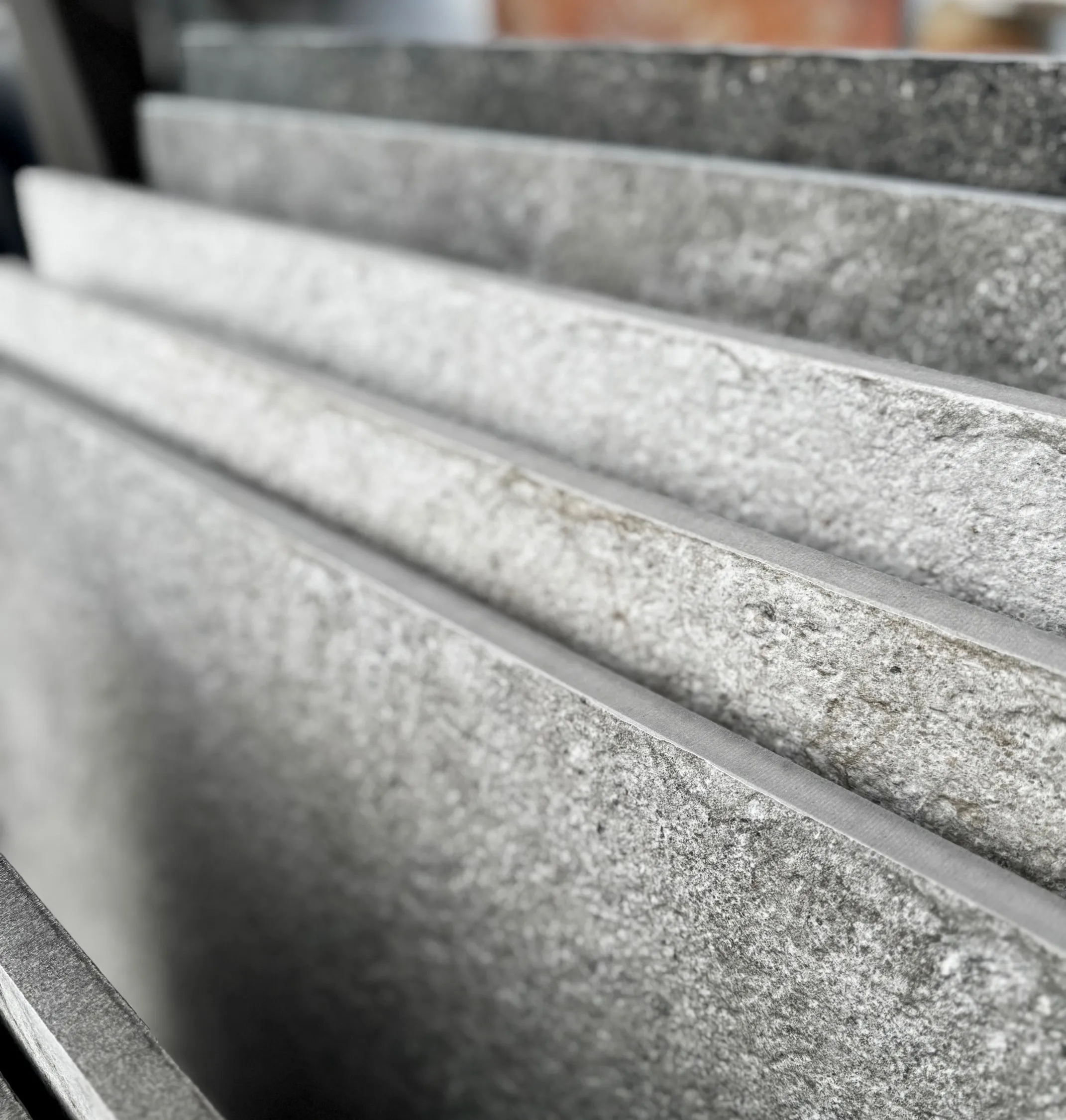 Außenplatten 2 cm in Steingrau